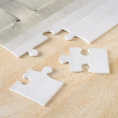 Antiek zalm vliegt op Kaart Legpuzzel (Zijkant)