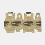 Antiek Zee op walvis Bedankdoosjes (Uitgevouwen)