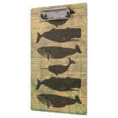 Antiek Zee op walvis Klembord (Links)