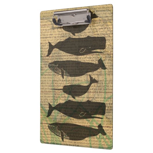 Antiek Zee op walvis Klembord (Links)