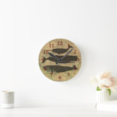 Antiek Zee op walvis Ronde Klok (Huis)