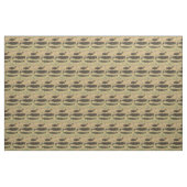 Antiek Zee op walvis Stof (Yard (91,4 cm))