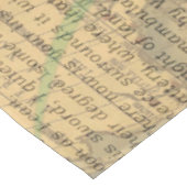 Antiek Zee op walvis Tafelkleed (Gekanteld)