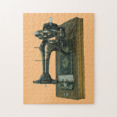 ANTIEK ZEEMACHINE JIGSAW PUZZZLE LEGPUZZEL (Verticaal)
