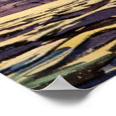 Antiek zeilboot motorboot Poster (Hoek)