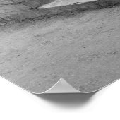 Antiek zichtbare gaspompen poster (Hoek)