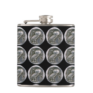 ANTIEK zilver Heupfles