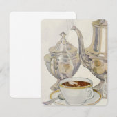 Antiek zilveren koffieservice (Voorkant / Achterkant)