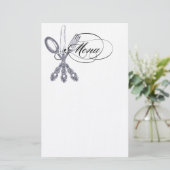 Antiek zilverwerk briefpapier (Staand voorkant)