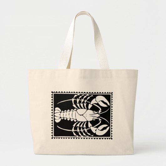 Antiek Zodiac Astrologie Kanker Totebag Grote Tote Bag (Voorkant)