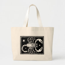 Antiek Zodiac Astrologische Schorpioen Totebag