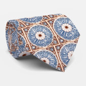 Antiek Zodiac Mandala Stropdas (Opgerold)
