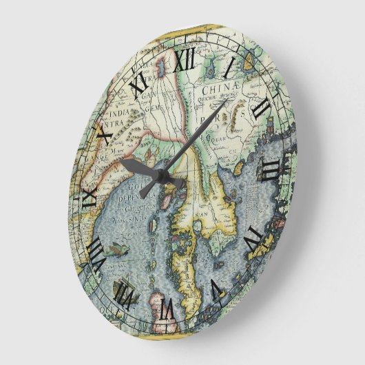 Antiek Zuidoost-Aziatische kaart door Mercator / H Grote Klok (Hoek)