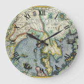 Antiek Zuidoost-Aziatische kaart door Mercator / H Grote Klok (Voorkant)