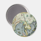 Antiek Zuidoost-Aziatische kaart door Mercator / H Magneet (Voorkant / Achterkant)