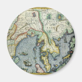 Antiek Zuidoost-Aziatische kaart door Mercator / H Magneet