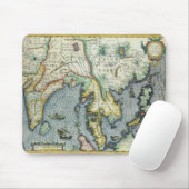 Antiek Zuidoost-Aziatische kaart door Mercator / H Muismat (Met muis)