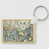 Antiek Zuidoost-Aziatische kaart door Mercator / H Sleutelhanger (Voorkant)