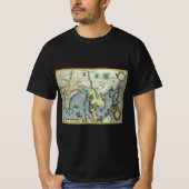 Antiek Zuidoost-Aziatische kaart door Mercator / H T-shirt (Voorkant)