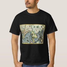 Antiek Zuidoost-Aziatische kaart door Mercator / H T-shirt
