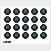 Antiek zwart scheerzeep label (Vel)
