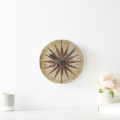 Antiek zwart-wit design  ronde klok (Huis)