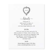 Antiek zwarte en witte Kaart met details