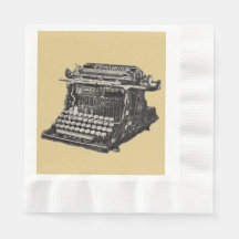  Antiek zwarte oude fashioned typemachine