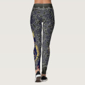 ANTIEK ZWARTE RUIMTE MET LEGGINGS BUTTERFLIES (Achterkant)