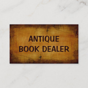 AntiekBoekHandel Bedrijfskaart Visitekaartje