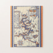 Antieke 11x14 Maine Kust Legpuzzel (Verticaal)