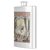 Antieke 1900 Mobile Mardi Gras Carnaval Poster Kun Flacon (Links)
