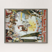 Antieke 1900 Mobile Mardi Gras Carnaval Poster Kun Legpuzzel (Horizontaal)