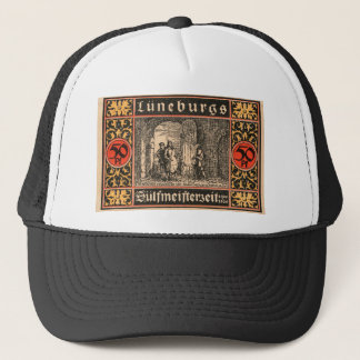 Antieke 1921 50 Pfennig-bankbiljet Lüneburg Trucker Pet