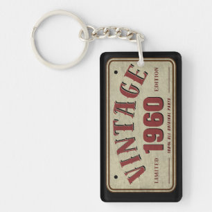 Antieke 1960 gelimiteerde editie Alle originele on Sleutelhanger