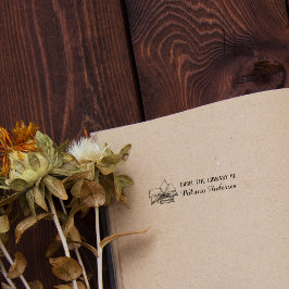 Antieke Aangepaste Bibliotheek & Persoonlijke Boek Zelfinktende Stempel