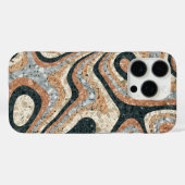 Antieke Abstract Kwarts Steen Natuurlijk Case-Mate iPhone Case (Achterkant (horizontaal))
