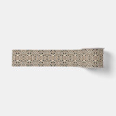 Antieke Abstract Kwarts Steen Natuurlijk Grosgrain Lint (Voorkant)