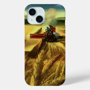Antieke agrarische boerderij, tarweverbouw iPhone 15 case