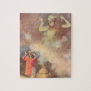 Antieke Aladdin en de Geest van de Lamp, Godwin Legpuzzel