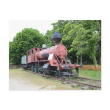 Antieke Amerikaanse Stoomlocomotief