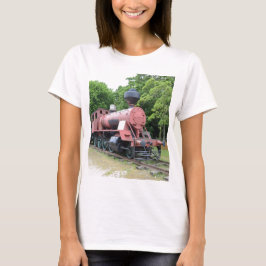 Antieke Amerikaanse Stoomlocomotief T-shirt