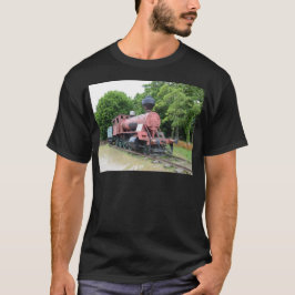 Antieke Amerikaanse Stoomlocomotief T-shirt