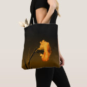antieke anjerschildering tote bag (Dichtbij)