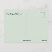 Antieke ansichtkaart van Algerije Briefkaart (Achterkant)