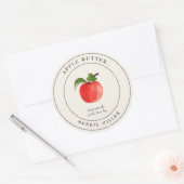 Antieke appelboter Gelei inmaak Etiket (Envelop)