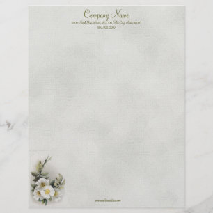 Antieke Apple Blossom Briefpapier