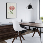 Antieke Aquarel Botanische Print 