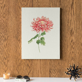 Antieke Aquarel Botanische Print 