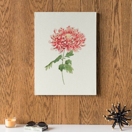 Antieke Aquarel Botanische Print 